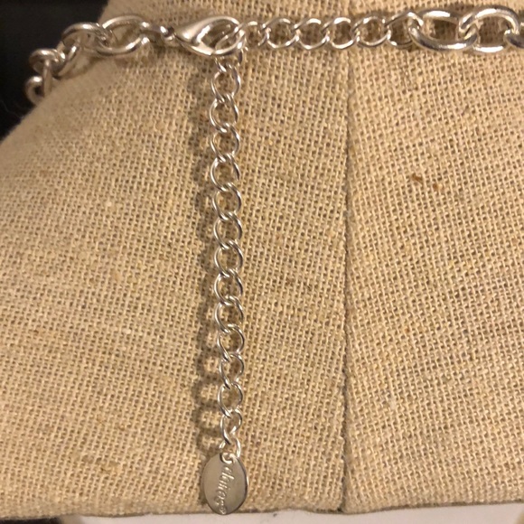 Black, Pearland and clear ball necklace - Picture 5 of 5